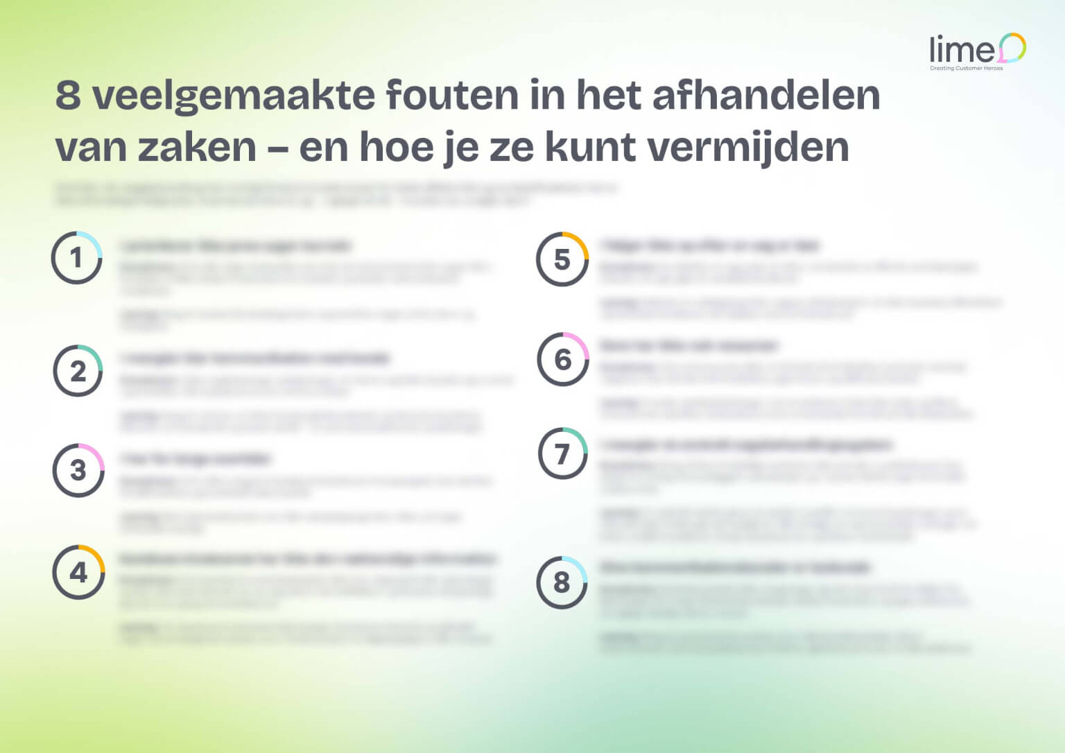 8 veelgemaakte fouten in casemanagement – en hoe ze te vermijden