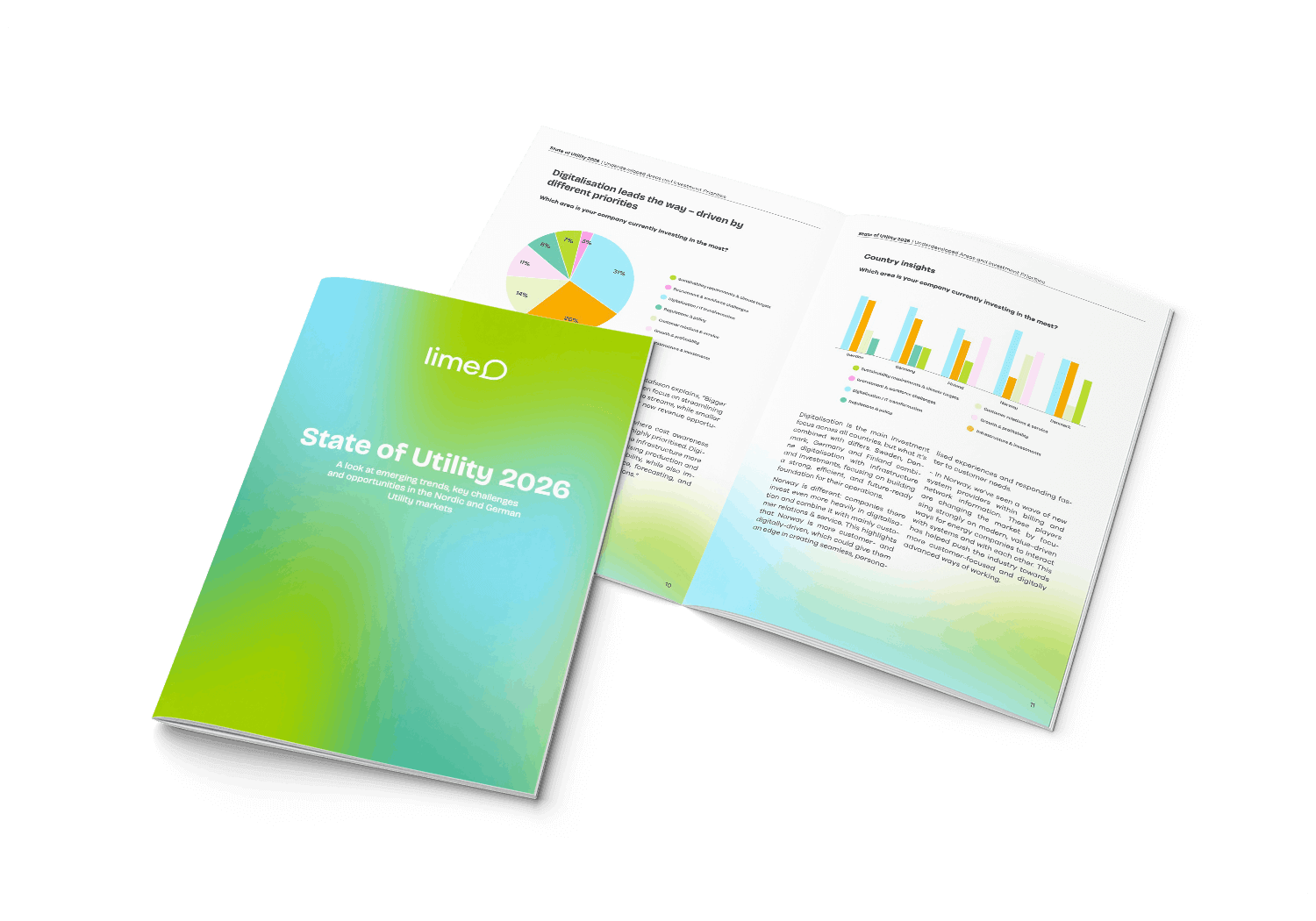 two notebooks with a marbled cover on a black background, one open and one closed