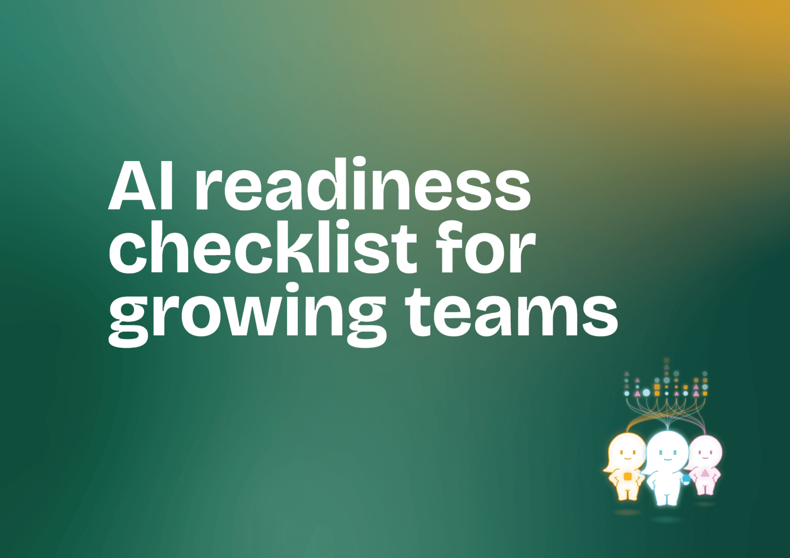 AI readiness checklist