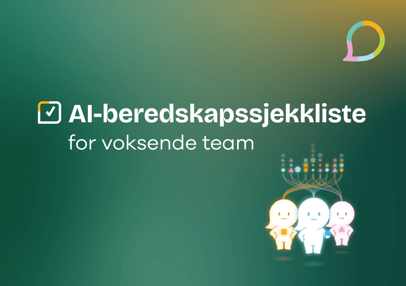 Sjekkliste-  Klar for AI?