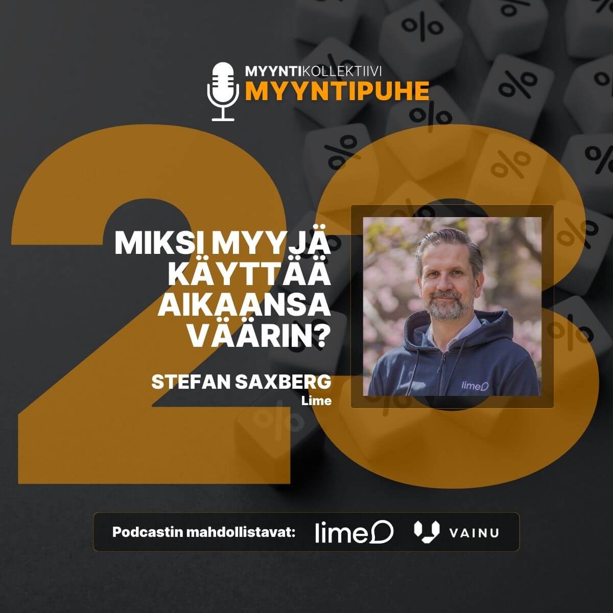 Lime mukana Myyntipuhe-podcastissa