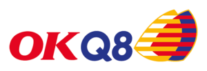 OKQ8 logo, a petrol station brand