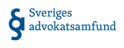 Logo of Sveriges advokatsamfund, a professional organization for lawyers in Sweden