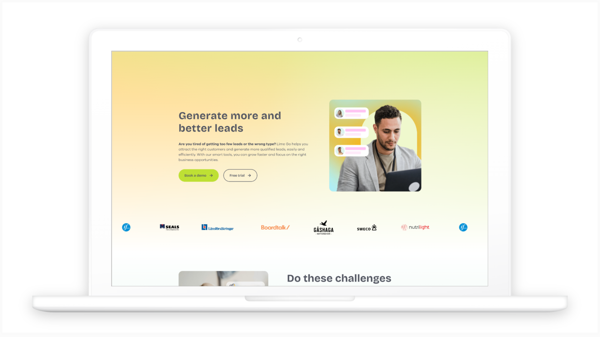 Generate more and better leads with Lime Go