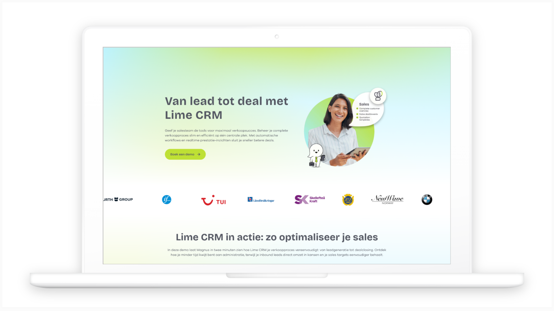 Lime CRM voor verkoopteams - Lime Technologies