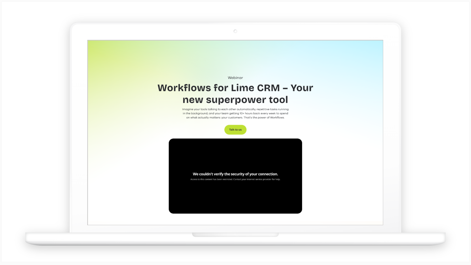 Workflows - Lime Technologies