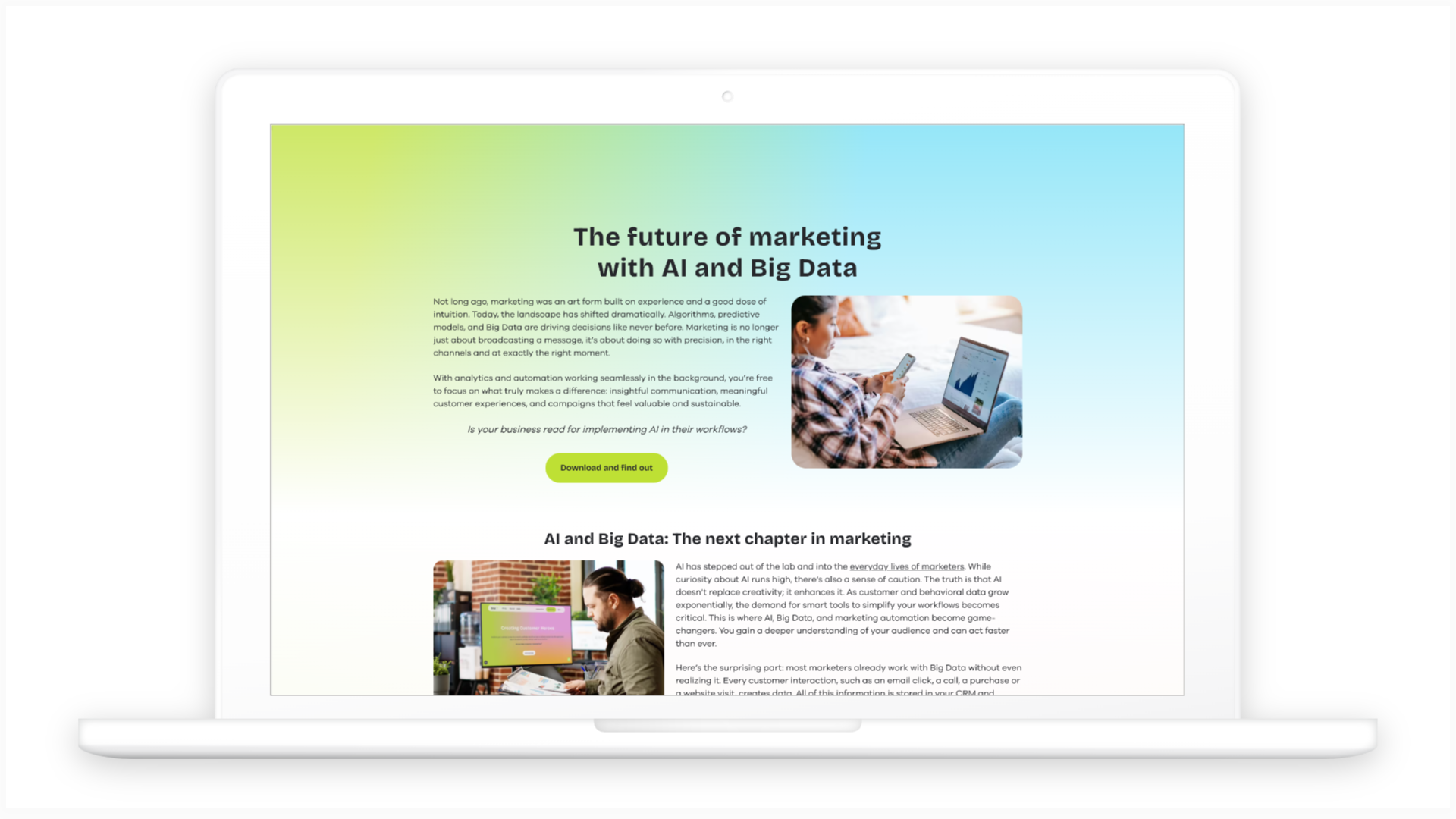 The Future of Marketing with AI and Big Data – Lime Technologies