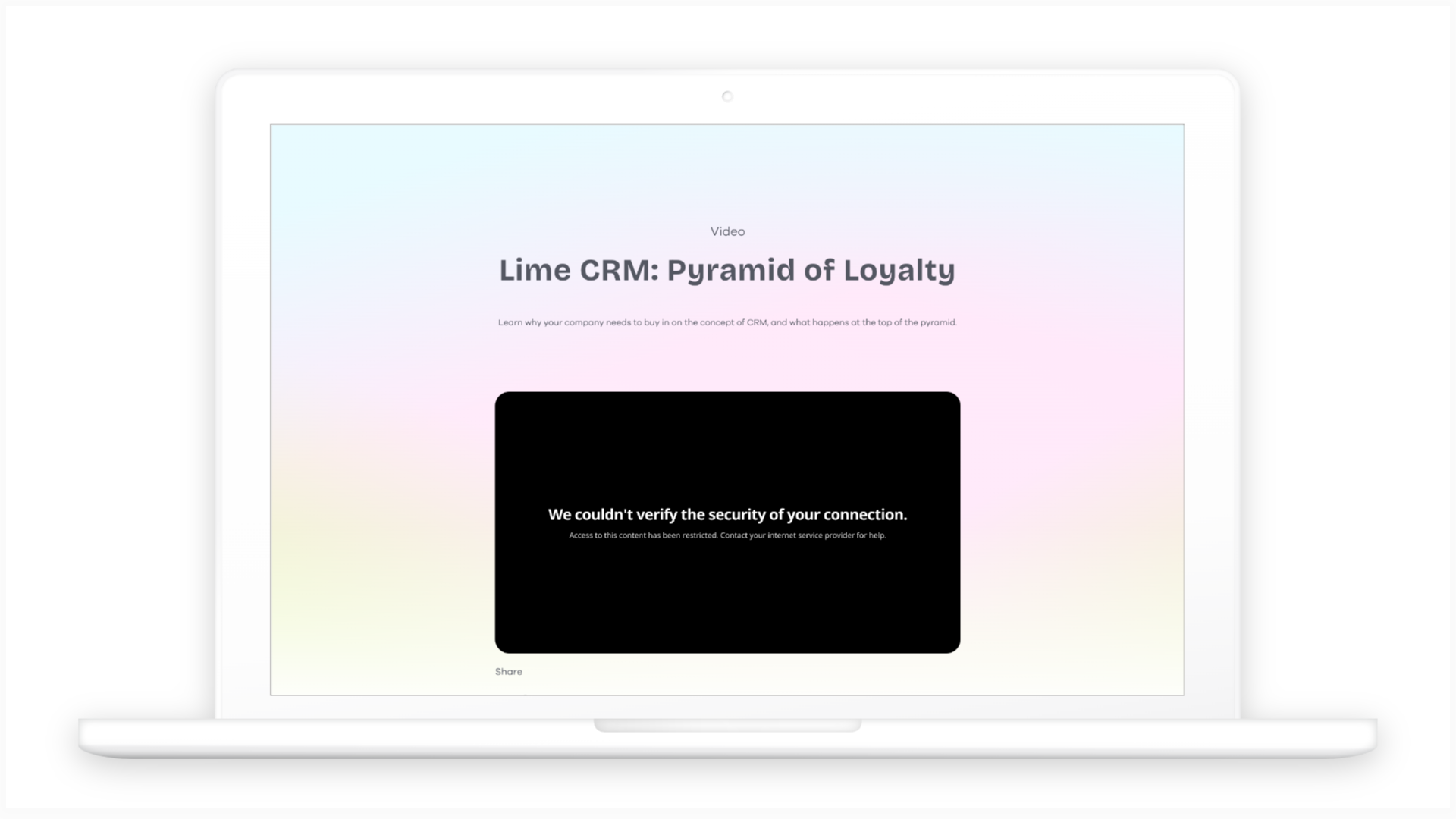 Lime CRM Pyramid of Loyalty Lime Technologies
