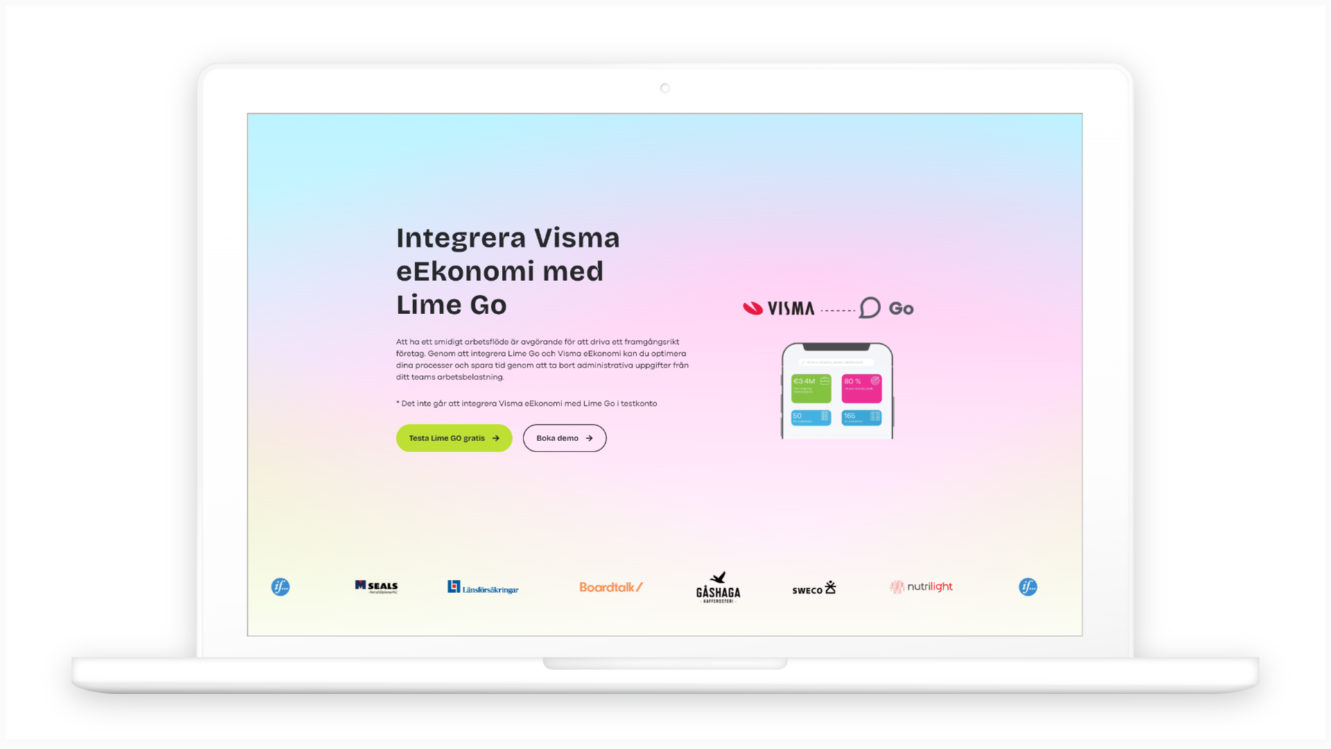 Visma eEkonomi i Lime Go - Lime Technologies