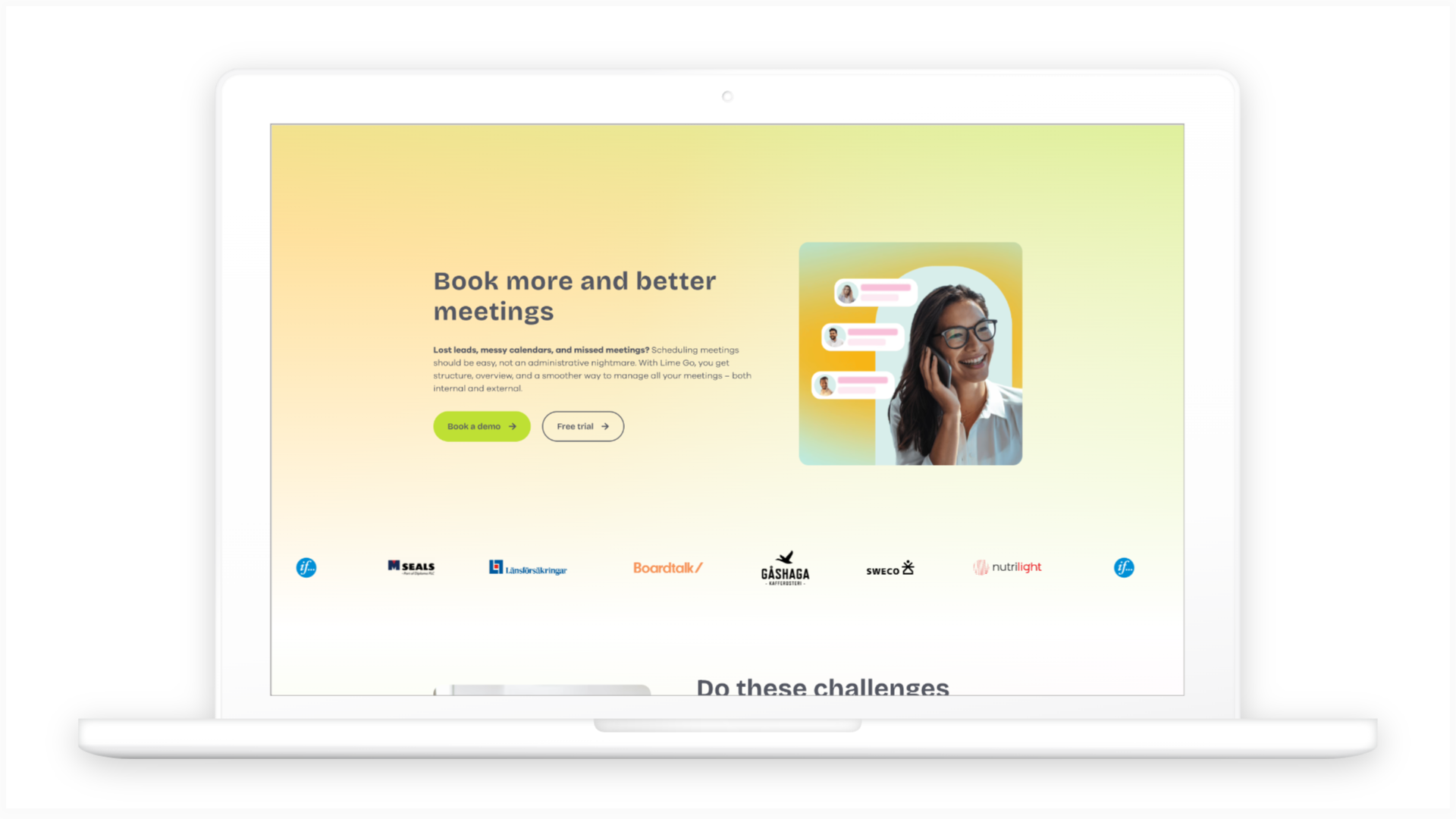 Book more and better meetings with Lime Go - Lime Technologies