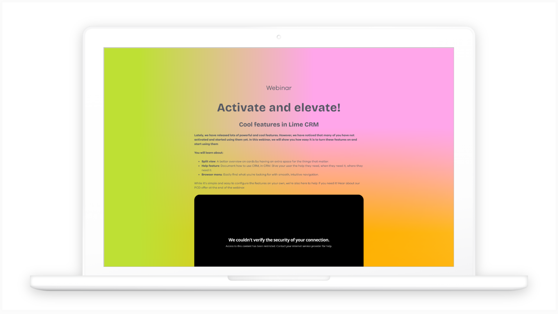 Lime CRM: Activate and elevate - Lime Technologies