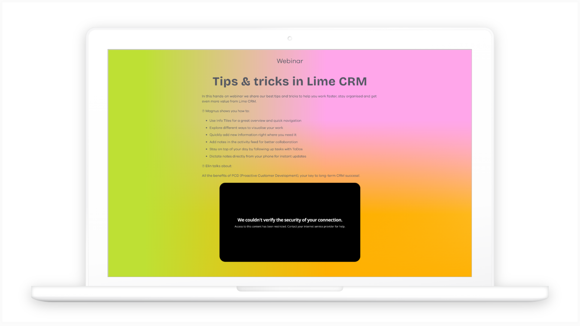 Tips & tricks in Lime CRM - Lime Technologies