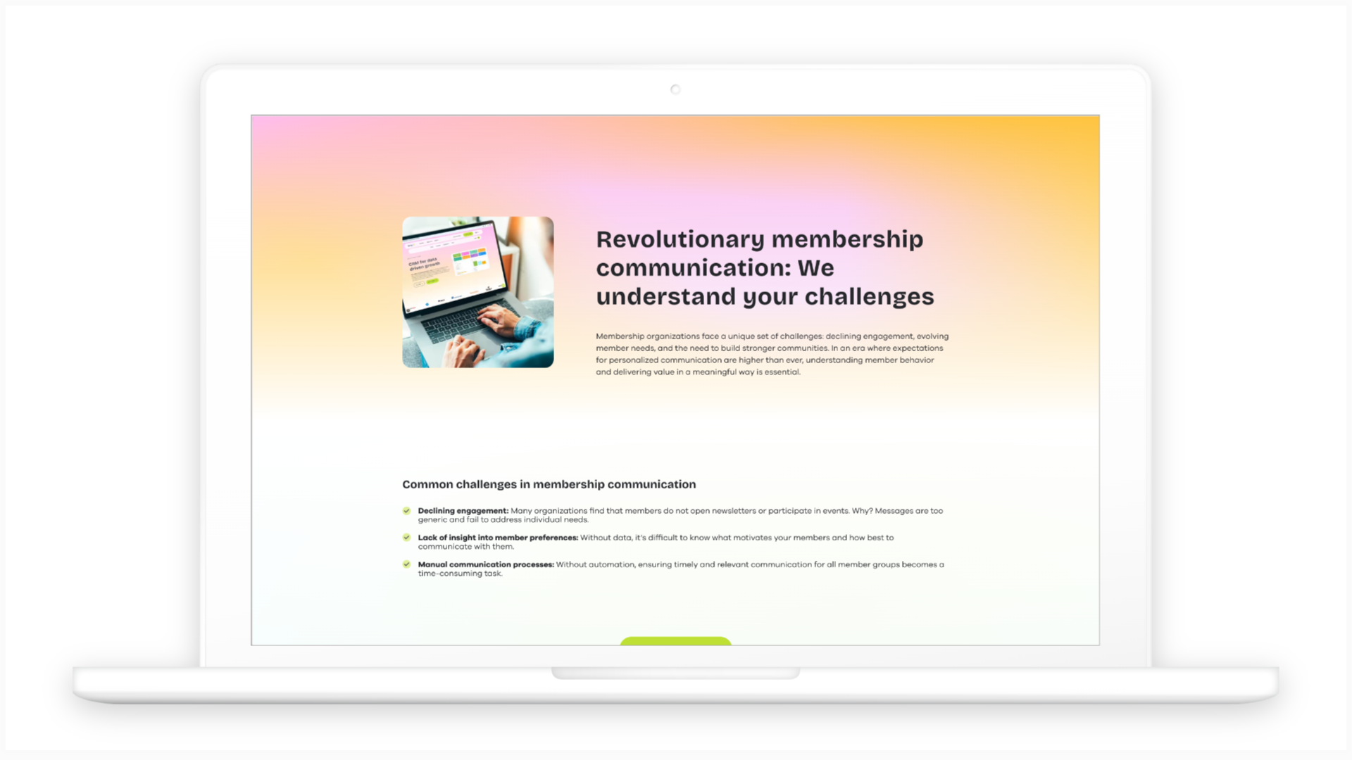 Revolutionary membership communication: We understand your challenges ...