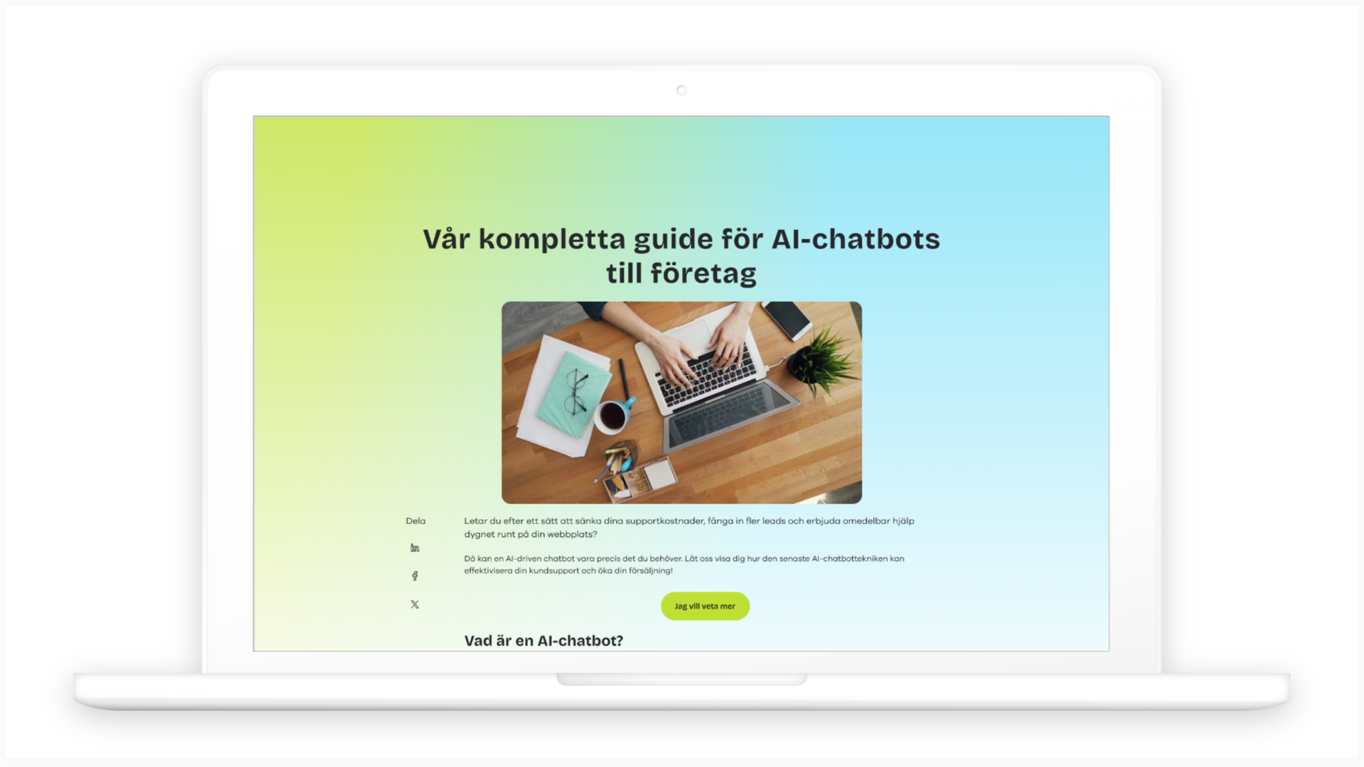 AI-chattbot: Definition, fördelar och funktioner - Lime Technologies