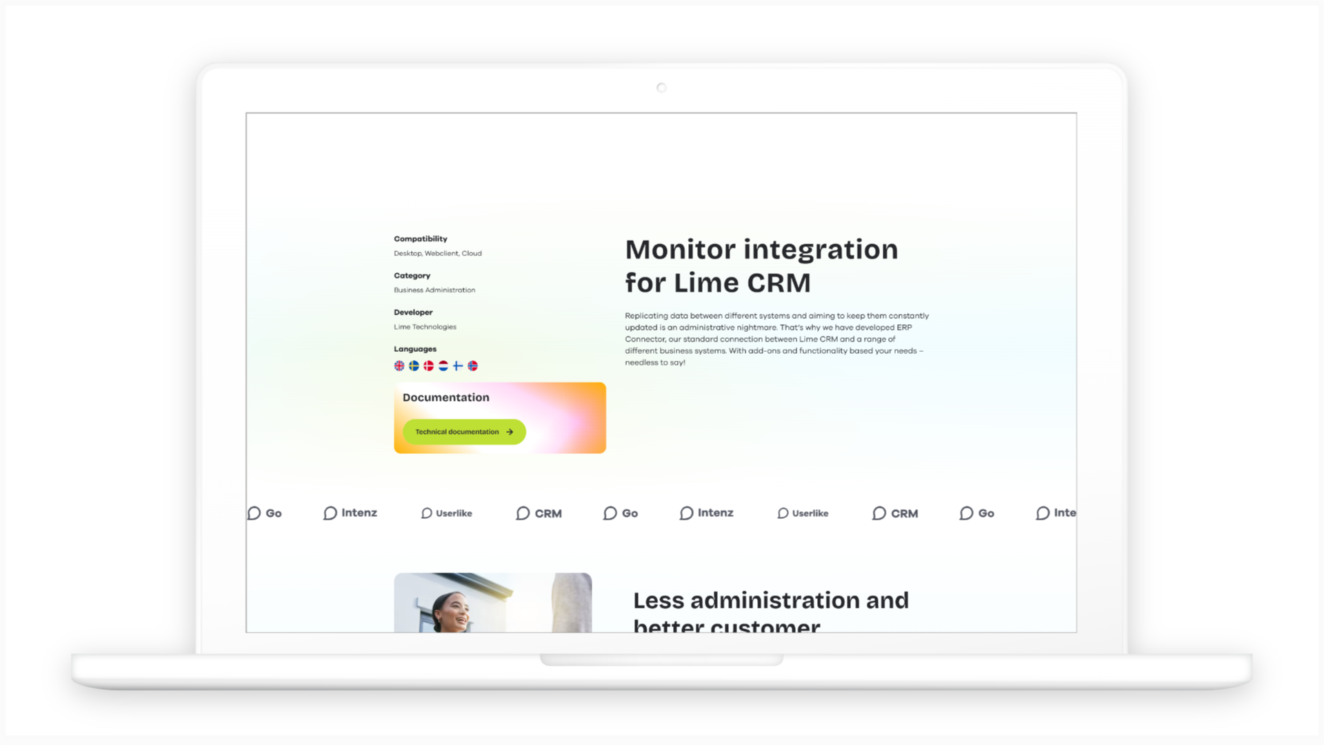 Monitor in Lime CRM - Lime Technologies