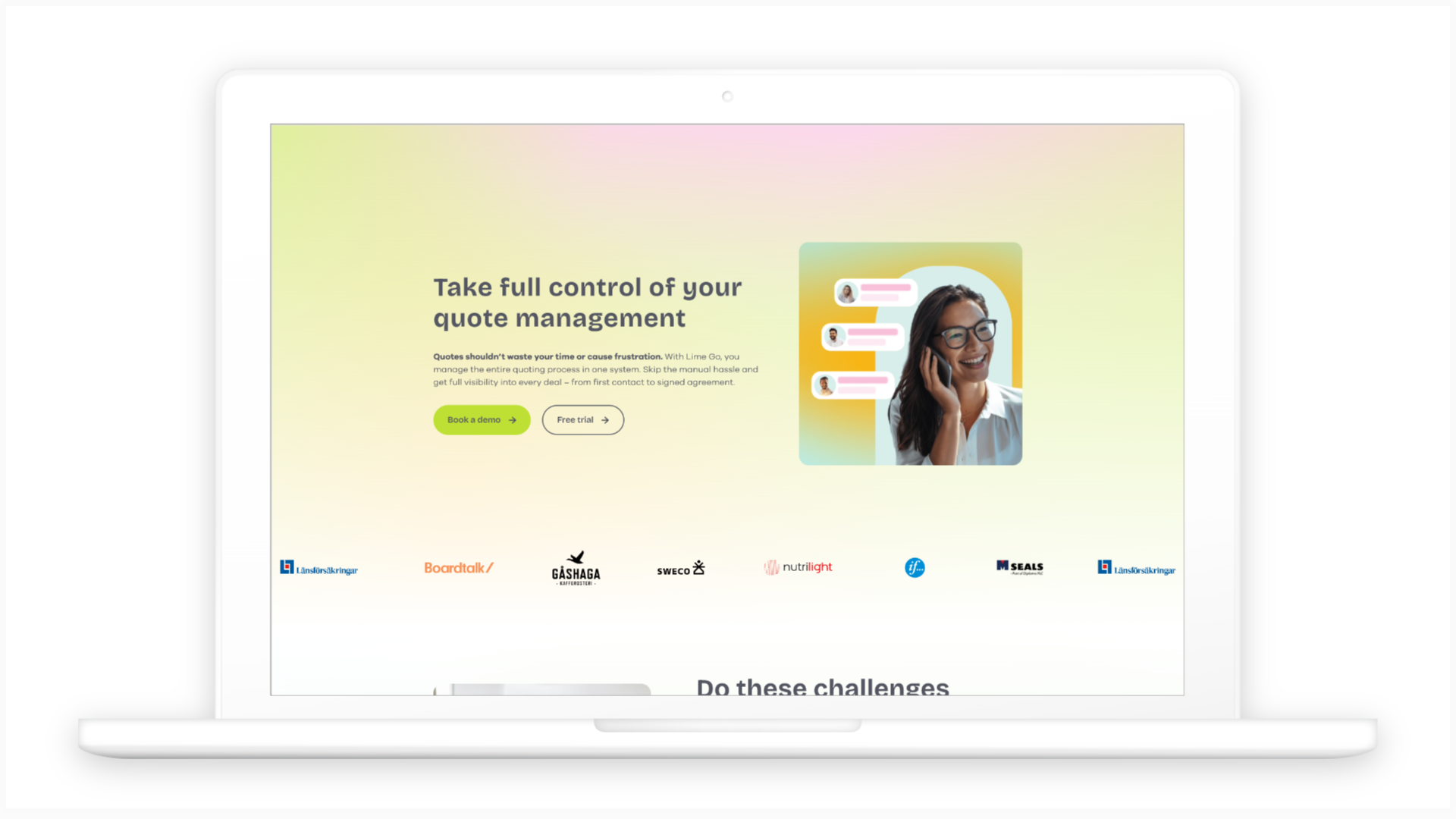 Quotation Manager Get full control of your quotation management - Lime Technologies