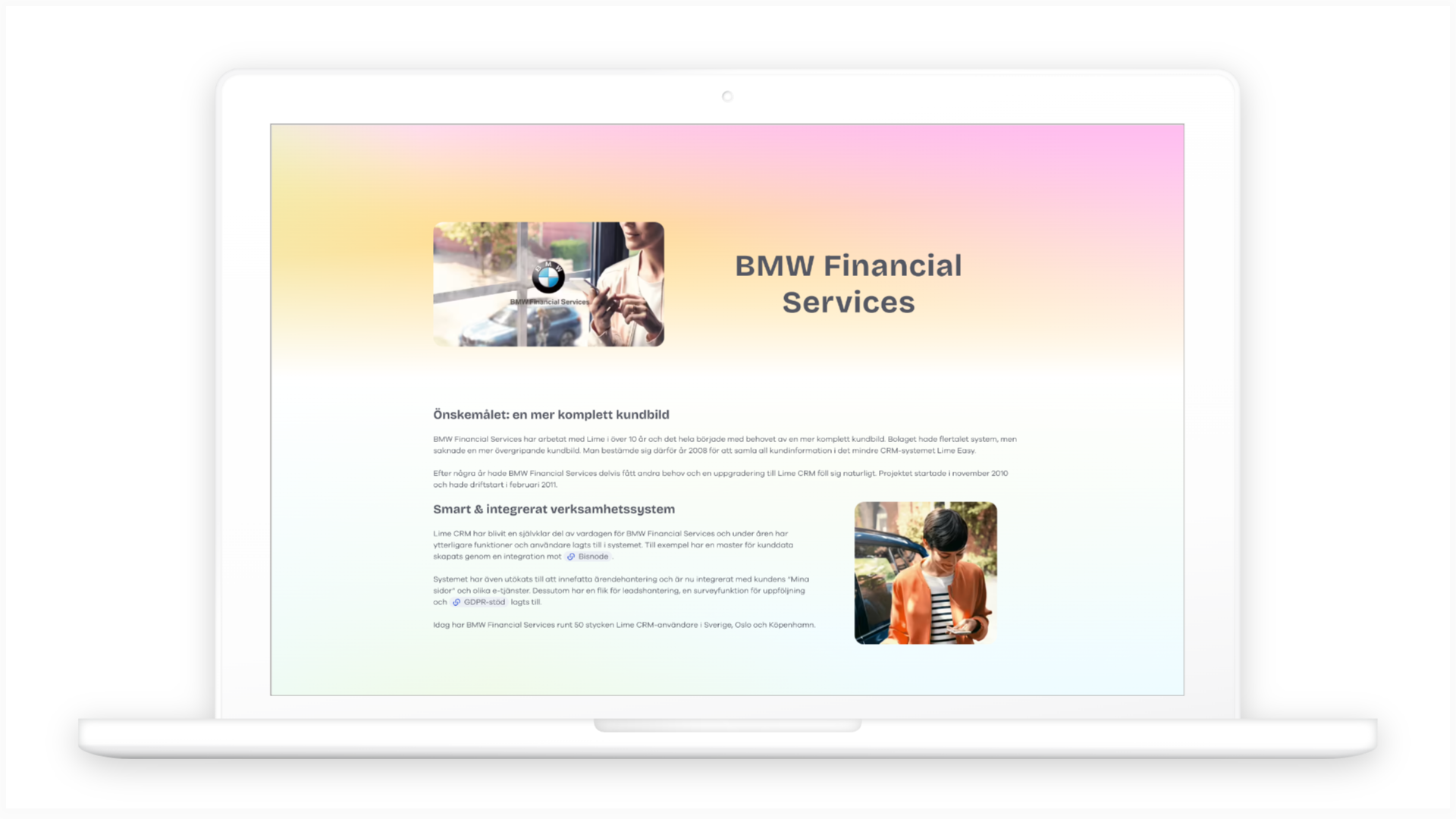 BMW Financial Services - Lime Technologies