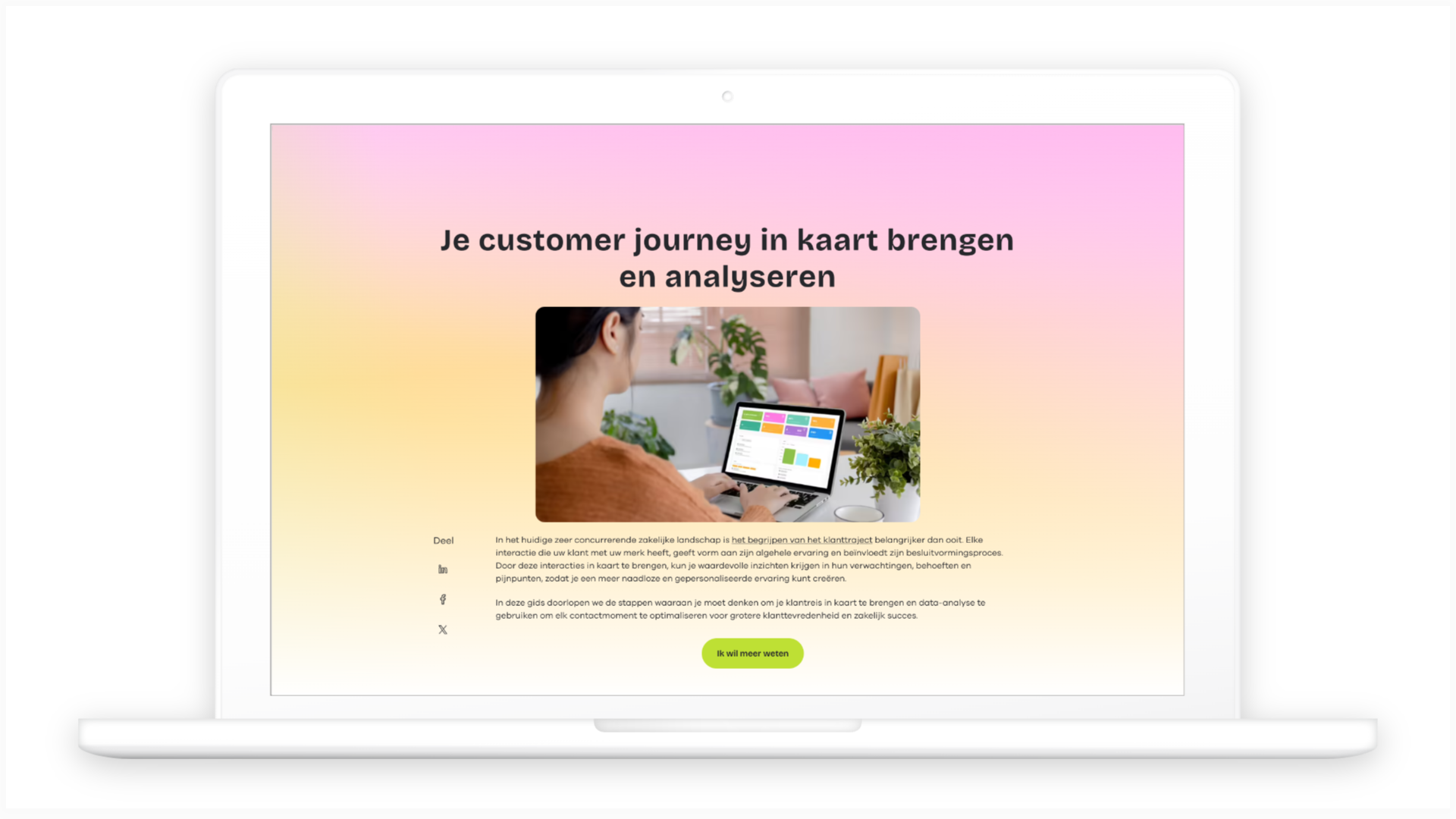 Onze gids voor het in kaart brengen van je customer journey - Lime ...