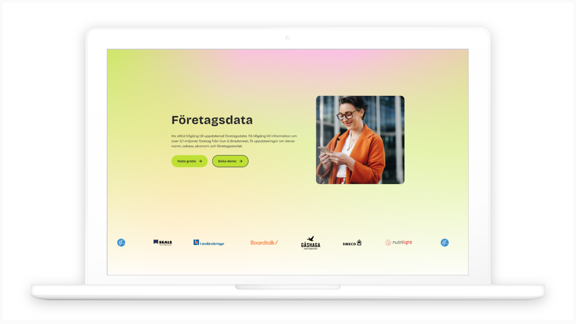 Företagsdata i Lime Go - Lime Technologies